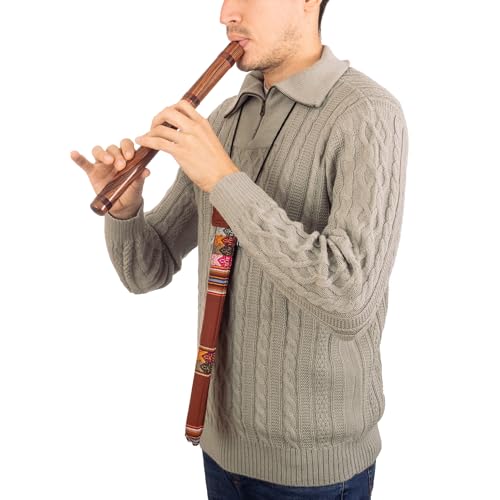 Novica FBA_97696 Decorative Wood Traditional Peruvian Quena Flute thumb #3