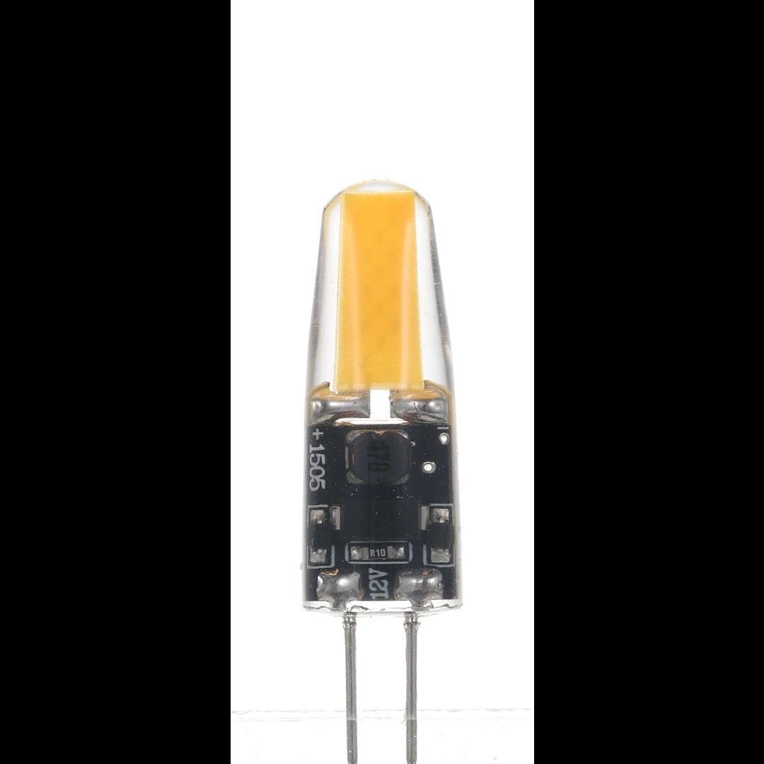 Energy-Efficient G4 LED Replacement Lamp for Pathway Lighting, Converts T3 Incandescent fixtures to LED, 145 Lumens, 33,000 Hours
