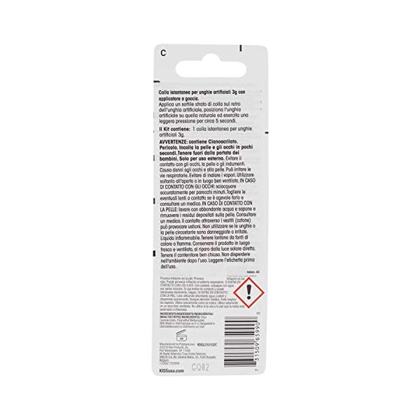 KISS KBGL01 Colla Höchstgeschwindigkeit, trasparente - 3 gr – Bild 4