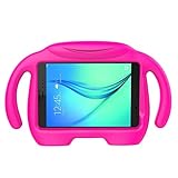 LEDNICEKER Samsung Galaxy Tab A 8.0 (2015) Kids Case - Light Weight Shock Proof Handle 3D Stand Kids Friendly Case for Samsung Tab A 8-inch Tablet SM-T350 2015 Releas (NOT Fit 2017 Tab A 8.0) - Rose