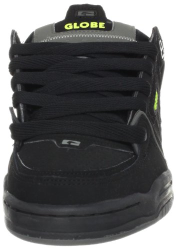 Image of Globe Mens Fusion Skate Shoes, Black /Charcoal /Lime, 6.5 M US