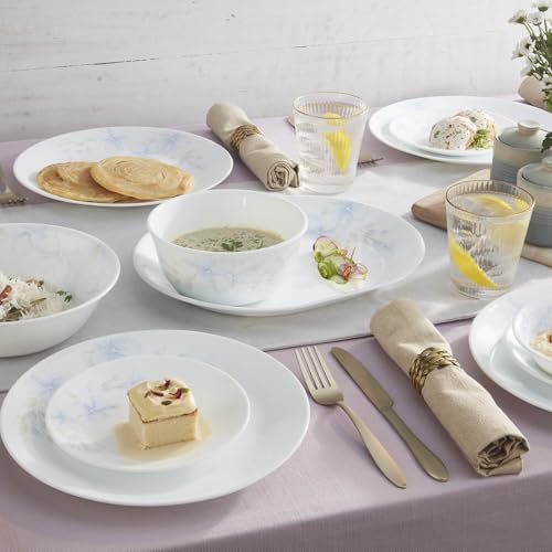 Image of CORELLE Lapinue1-17cm Small Plate /B&B Plate Pack of 6 | for Family of 6 | Break & Chip Resistant | Lightweight & Durable | Microwave & Dishwasher Safe