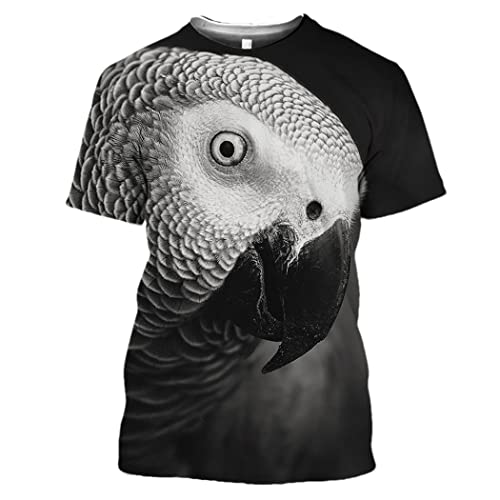 T-shirt oiseau drôle pour look streetwear décontracté et branché