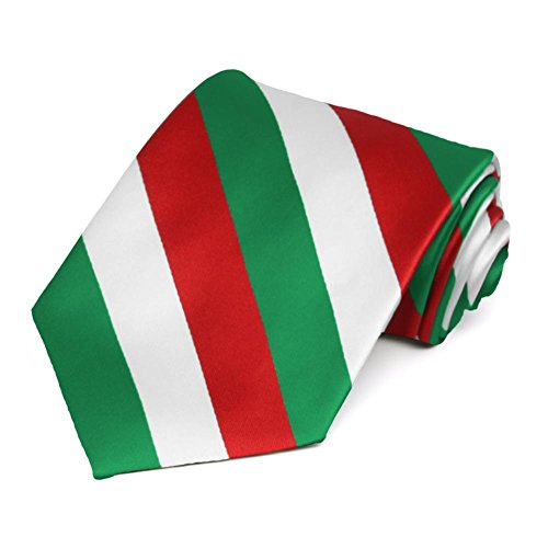 Image of tiemart Men's Striped Tie Standard Length