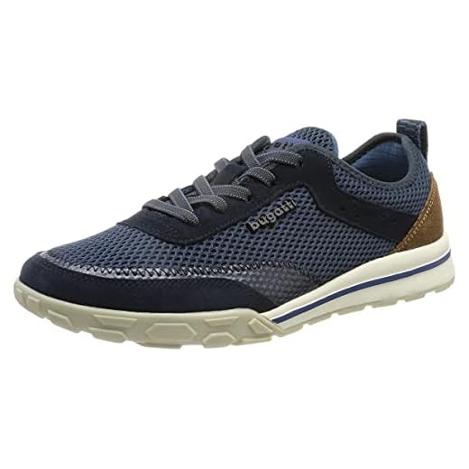 bugatti 321a3d016900, Zapatillas Hombre, Azul Oscuro, 44 EU