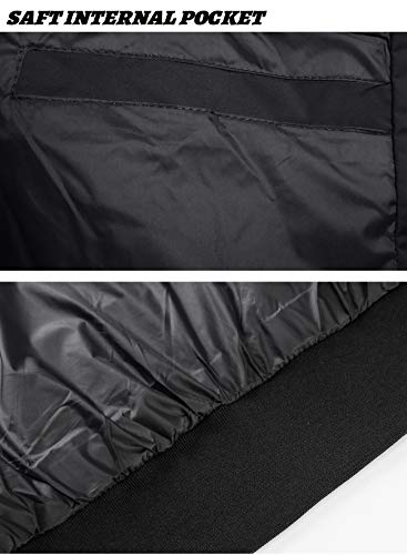 Tacvasen Men's Outdoor Sports Jackets Classic Cycling Softshell Jackets Zip Up Black, S #TOP6