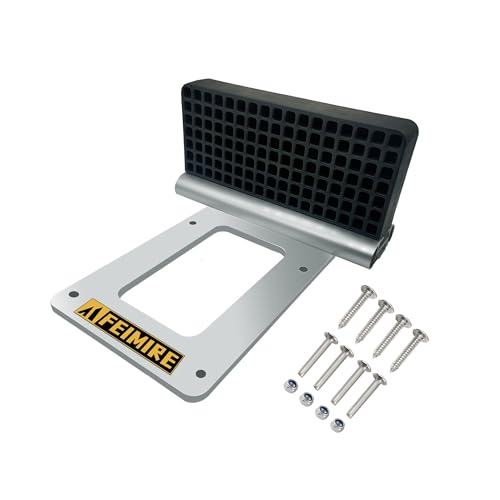 FEIMIRE Aluminium Universal Transom Trolling Motor Mount bracket for Kayak/Canoe/Small Boat, FI-053