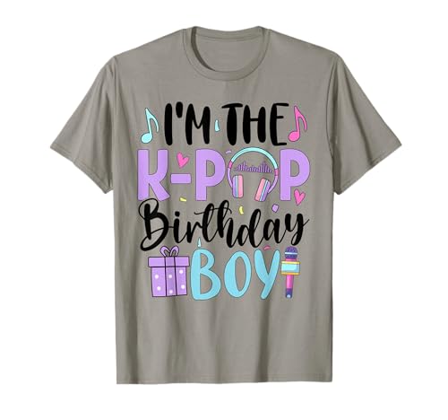 I'm The K Pop Birthday Boy K-Pop Birthday Party T-Shirt