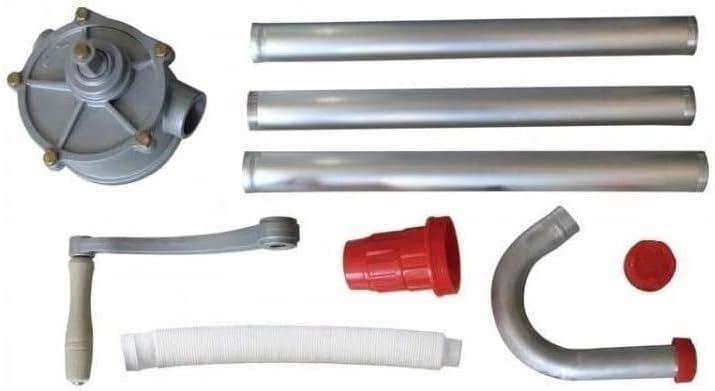 ARC-POWER for Hand Crank Oil Fuel Dispenser Barrel Drum Tank Fluid Pump Unit Aluminum