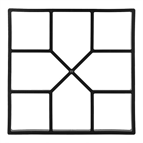 lyrlody Moule Béton en Plastique pour Route de Pierre Moule à Pavé Réutilisable DIY de Jardin Moule Pavage pour Bricolage Allée Chemin Jardin Pratique...