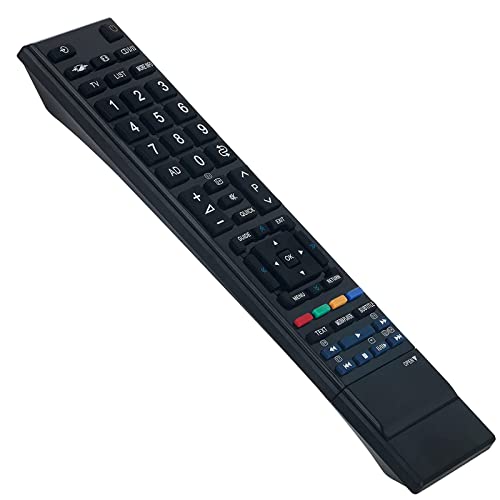 VINABTY CT-90345 Replacement Remote Control Fit for Toshiba TV 32XV743 40SL733G 32A3030DB 40RV753 32SL733G 46SL733G 40WL753 40VL733G 46VL748 40SL733 32SL733 40WL743 47V635D 32SL753B 40WL753G 46WL753 - Image 2