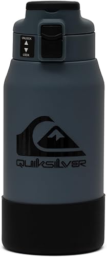 Miniatura 11 de Quiksilver Redondo - Taza de viaje de acero inoxidable aislada al vacío, taza de café reutilizable o botella de agua con tapa a prueba de fugas,