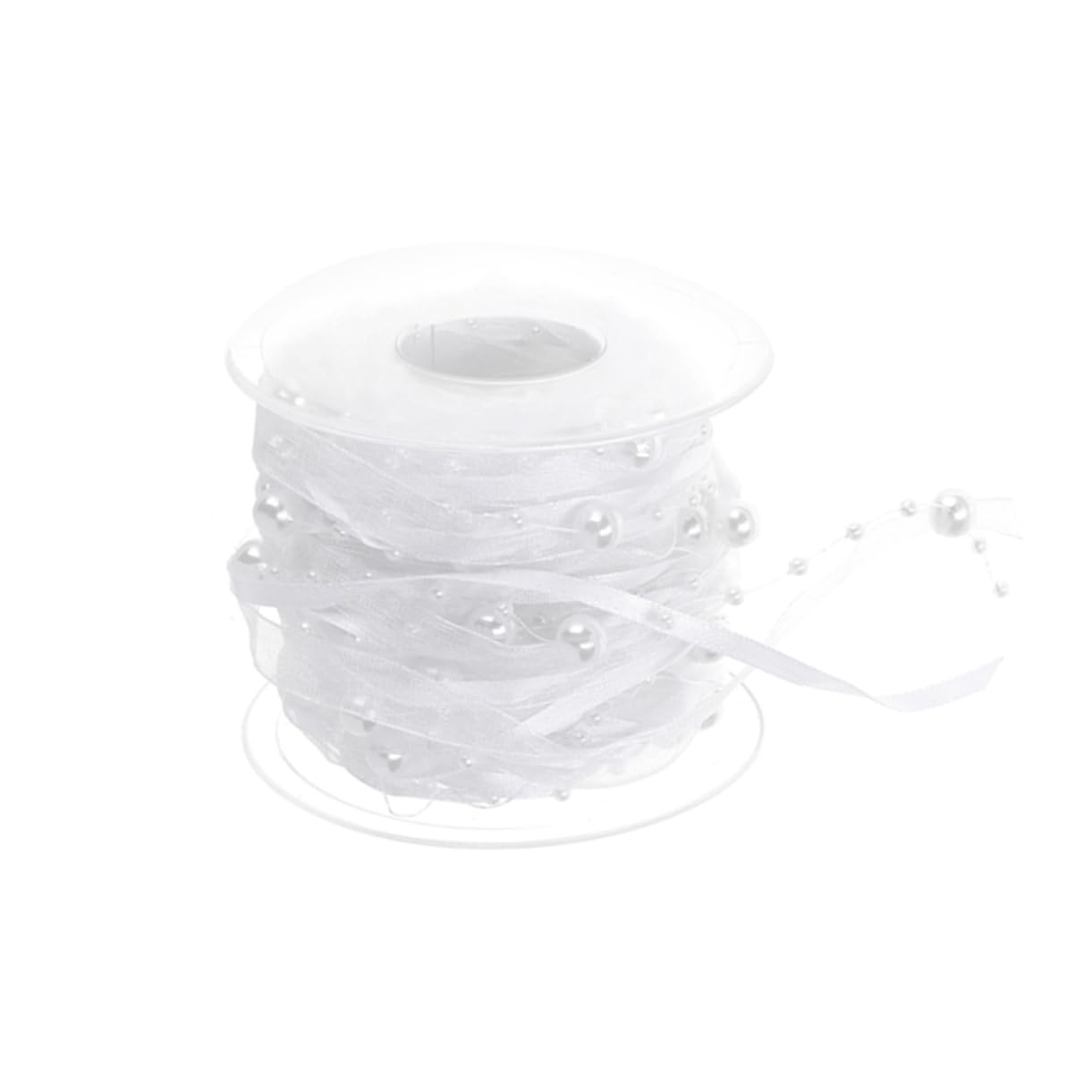SHINEOFI 3rollen Blumenband Mit Perlen Dekoratives Hochzeitsband Weiß Für -bouquets Und Festlichkeiten Für Hochzeiten Und Festliche Anlässe Langlebig Und Vielseitig Einsetzbar