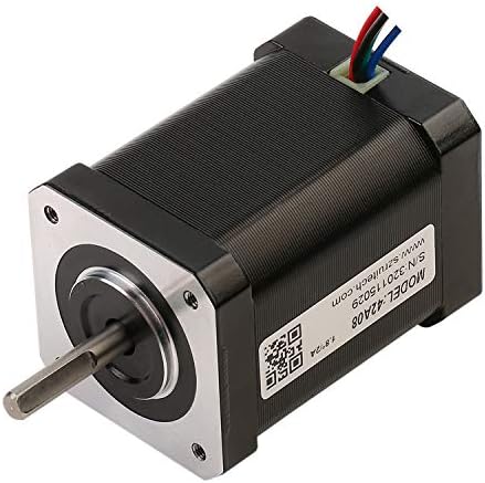 RTELLIGENT Nema 17 Stepper Motor 4-Wire 0.68Nm 1.8Deg 2 Phase 42x42x60mm Step Motor 3D Printer/CNC Machine