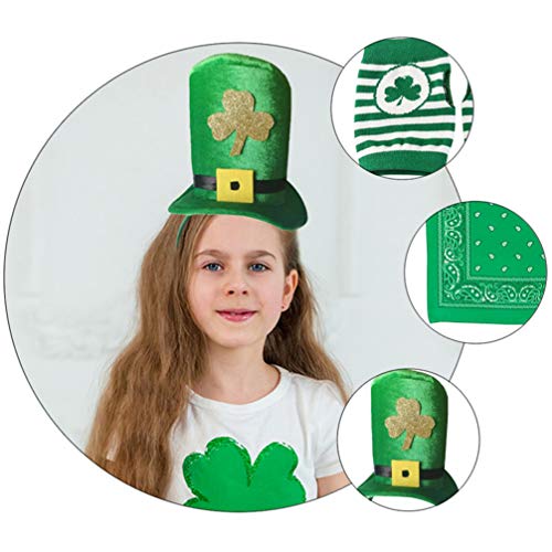 PretyzOOM 1 conjunto de acessórios para fantasia de Dia de São Patrício para acessórios de fantasia