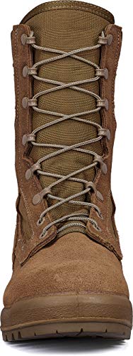 Belleville Men's 500 USMC Waterproof Military Boots (EGA) - Cushioned Sole Tactical Boots for Men - Full-Grain Cattlehide Leather & Nylon Fabric - Berry Compliant4