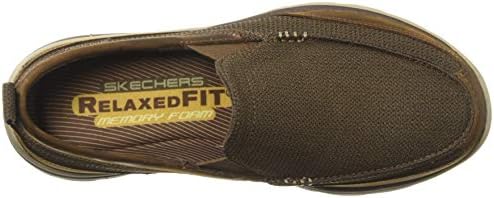 Skechers Men's Superior Milford Loafer, Brown, 11 Medium US | Image 4
