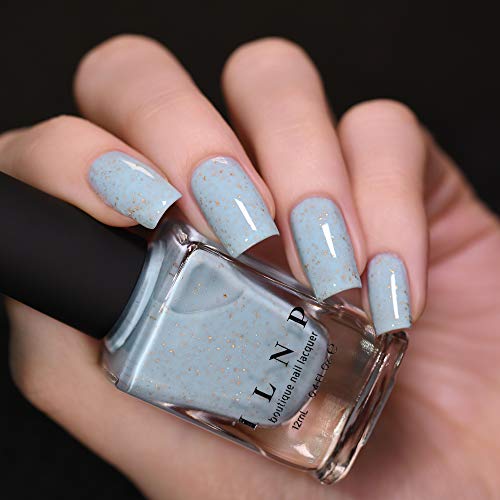 Image of ILNP Snow Globe - Pastel Blue Holographic Nail Polish