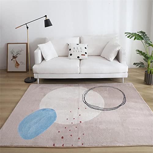 Tapis de chambre fille lavable pour éviter les taches au sol - 2