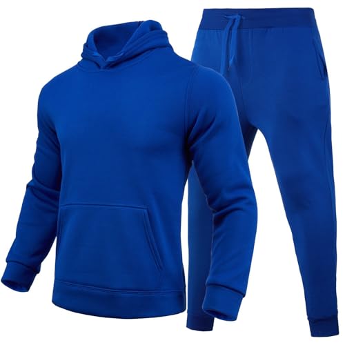 DUHENWU Jogging Set für Herren Trainingsanzug Set Regular Fit Sport Anzug...