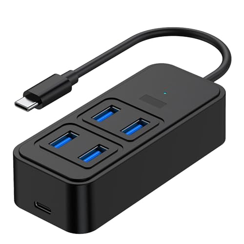 Hub porta - Hub splitter estensore multiplo a 5 porte Hub dati trasferimento dati veloce Espansore per computer portatile Flash Drive Console hdd usb 3.0 usb