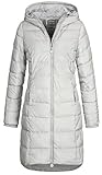 eight2nine damen jacke große Kapuze, klassischer, schlichter Style, schmaler, antaillierter Schnitt, hochschließender Reißverschluss