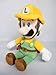 Sanei Super Mario Maker 2 SMM02 Builder Luigi Plush, 10