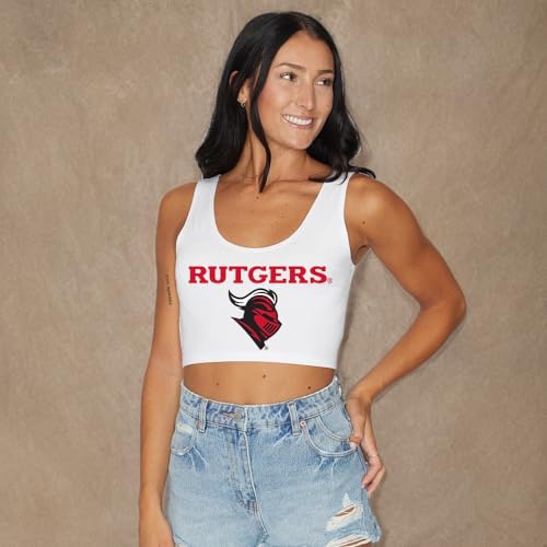 Image of Lojobands Women's College Gameday Outfit Tank Top Tailgate Crop Top One Size Fits Most