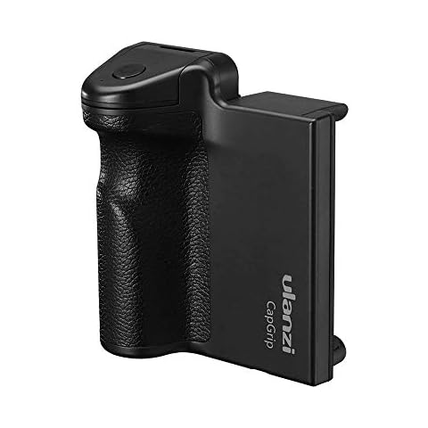 Zwbfu CapGrip 3 in 1 Phone Selfie Handle Grip Anti-shake Remote Control with PU Grip for Mobile Photography Compatible with Android iOS Smartphones Cover