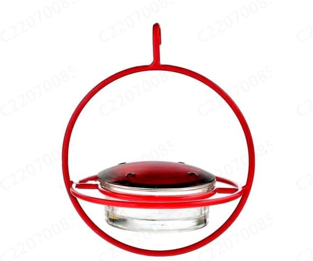 Miniatura 6 de Stackable Hummble Slim Hummingbird Feeder Hummingbird Feeders Metal Simple Hummingbird Feeder Circular Hanging Hummingbird Feeder, Ant and Bee