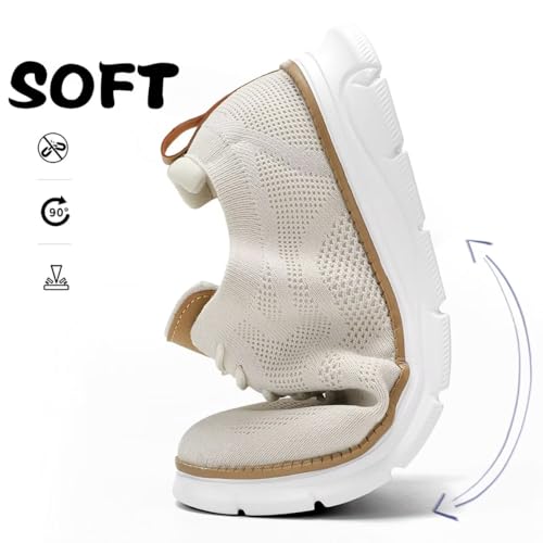 Image of Men's Oxfords Business Shoes Fashion Mesh Casual Dress Walking Sneakers Comfortable Lightweight Soft Sole