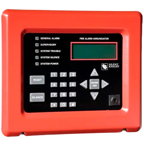 Image of Silent Knight 5860R Remote Annunciator, Red