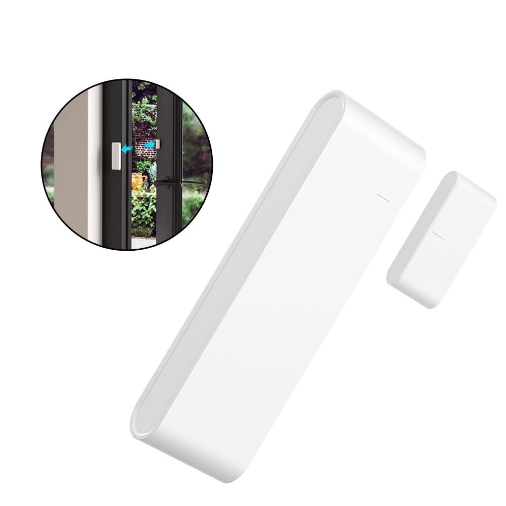 SenseGuard DW für Gen2 für Zigbee Türsensor, für intelligenten Kontaktalarm für die Sicherheit zu Hause, mit Manipulationserkennung, kompatibel mit Alexa für Smartthings Hub, Weiß