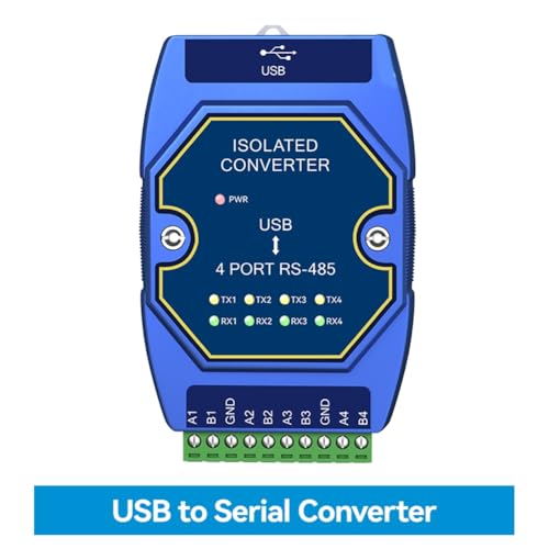 Convertisseur USB à RS485 CDEBYTE E810-U41C avec 4 ports série et interface USB-C
