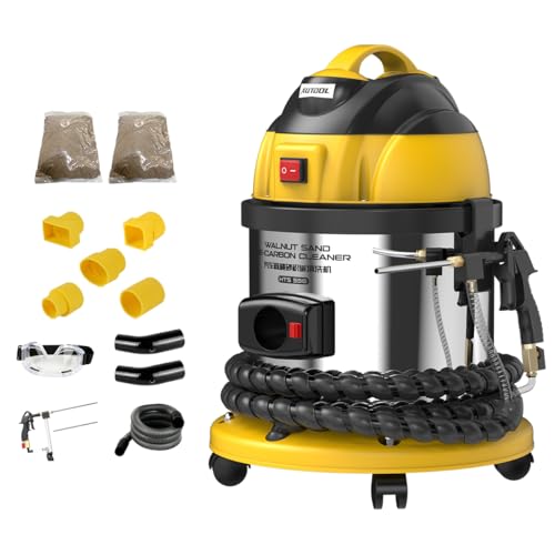 AUTOOL Walnut Blaster, Engine Intake Valve Cleaner Machine, Automotive Engine