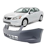 FitParts Compatible With Front Bumper Cover 2008-2010 Honda Accord Sedan EX-L EX LX LX-P Sedan 08-10. New, Primed and Ready for Paint. With Fog Light Holes. HO1000254 04711TA0A90ZZ 2009