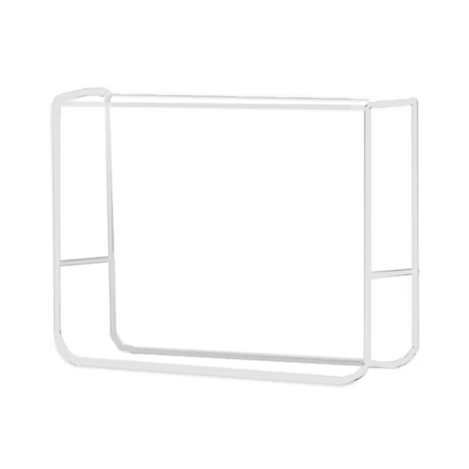 ENWWCH Transparent Barber Chair Backrest Cover Anti-Scratch Salon Protective Square PVC For chair(Square White)
