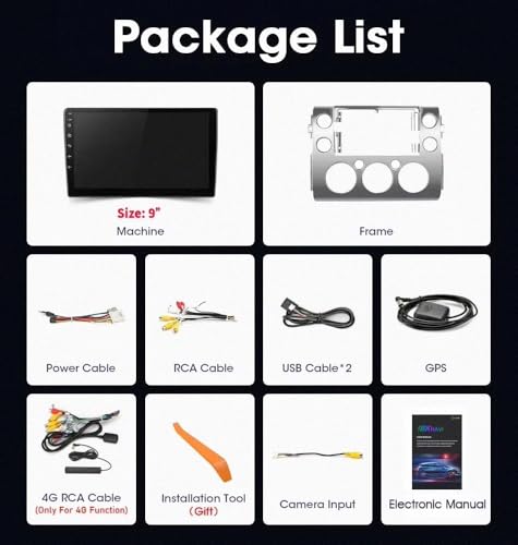 Radio de coche 2 DIN para Toyota FJ Cruiser ideal para viajes con GPS y Siri 7