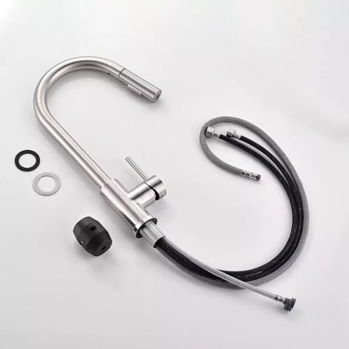 Torneira Gourmet Monocomando Escovada Inox
