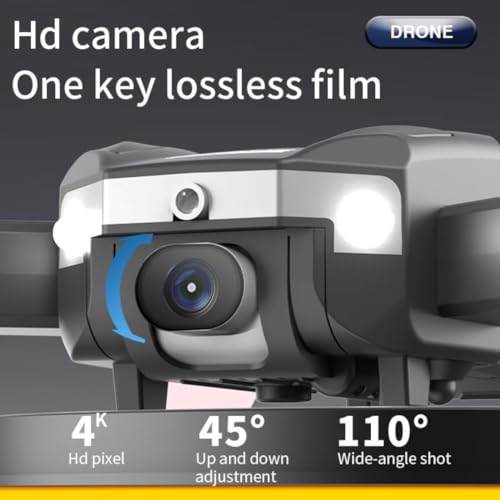 Image of Drone with 4k Camera Foldable 1080P HD Drone with FPV Live Video, Smart Gestures Selfie, Altitude Hold, One Key Take Off /Landing, 3D Flips for Kids and Adults.