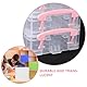 6 Pack stapelbar transparent Bleistift Box, 21.5x10x4cm, Bürobedarf Lagerung Veranstalter Box, Tragbare Und Abnehmbare Stifte Organizer für Schreibwaren Aquarellstifte Pinselmalstifte Zeichnungs Werk