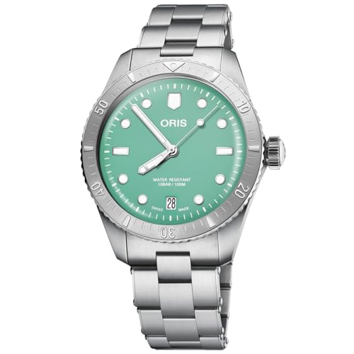 Oris Diver's 65 Cotton Candy Reloj de pulsera para hombre y mujer, automático 01, 733, 7771, 4057 07, 8, 19, 18