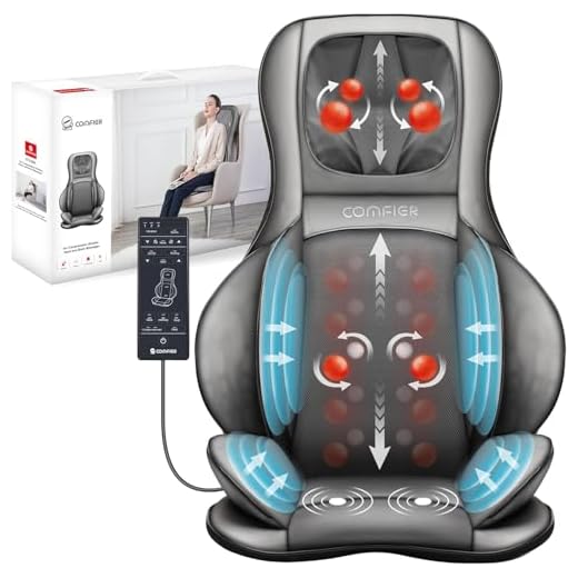 COMFIER Shiatsu Massager Chair with Heat