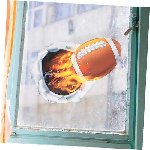 Vinilos Decorativos 3D Deportes Diseño Rugby y Béisbol Pack 2 miniatura 5