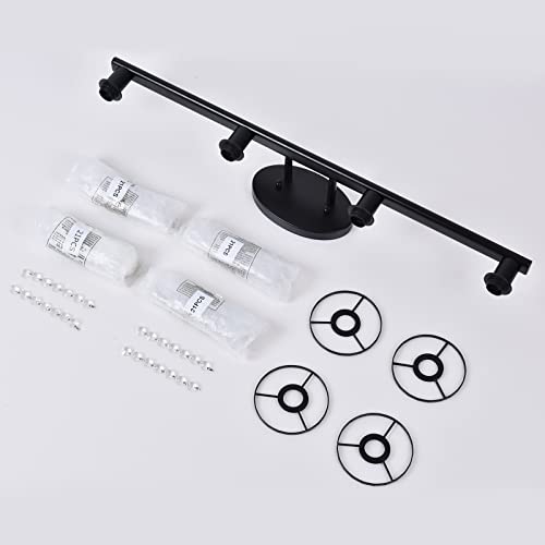 Save on Luburs 4-Light Crystal Black Vanity Light - Image 7