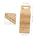 STOBAZA Nanzhu Laundry Board Scrubbing Washing Washboard Baby Home Style Clothes Handwash Board Scrub Board for Laundry Wash Board Wood Laundry Wash Board Wood Wash Board Wooden