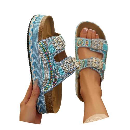 Sandales de glissière pour l'été : chausson chic de marche active