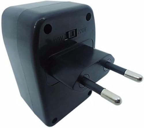 Conversor de Voltagem Flex Plus, Bivolt 110V/220V, 50W, Compacto para Viagens