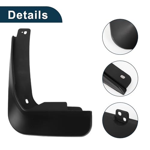 Image of Mud Flaps Splash Guards for Skoda Rapid 2013-2017 W /Mount Accessories Mud Guards Front and Rear 1 Set
