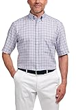  eterna Kurzarm Hemd Comfort Fit Twill kariert pink/blau,42-H,Halbarm